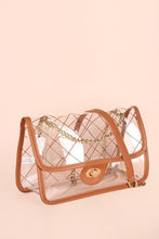 Load image into Gallery viewer, High Quality Quilted  Clear PVC Bag