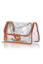 Load image into Gallery viewer, High Quality Quilted  Clear PVC Bag