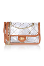 Load image into Gallery viewer, High Quality Quilted  Clear PVC Bag