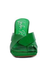 Load image into Gallery viewer, Snatched Toe Ring Heelded Sandals