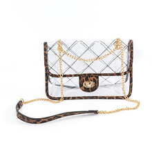 Load image into Gallery viewer, High Quality Quilted  Clear PVC Bag