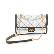 Load image into Gallery viewer, High Quality Quilted  Clear PVC Bag
