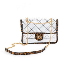Load image into Gallery viewer, High Quality Quilted  Clear PVC Bag