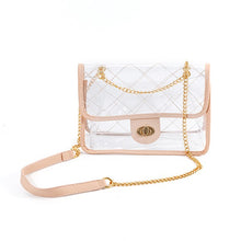 Load image into Gallery viewer, High Quality Quilted  Clear PVC Bag