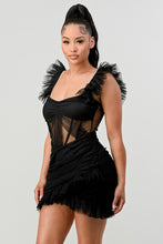 Load image into Gallery viewer, Be Adorable Ruffle Mini Dress