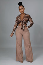 Load image into Gallery viewer, Mauve Wide Leg Jeans