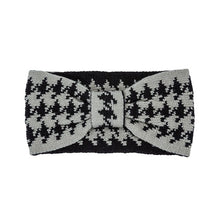 Load image into Gallery viewer, Houndstooth Bow Head Band