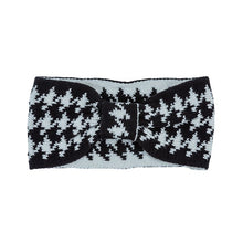 Load image into Gallery viewer, Houndstooth Bow Head Band
