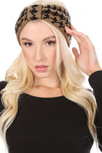 Load image into Gallery viewer, Houndstooth Bow Head Band