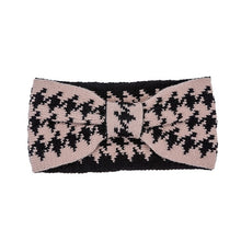 Load image into Gallery viewer, Houndstooth Bow Head Band