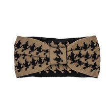 Load image into Gallery viewer, Houndstooth Bow Head Band