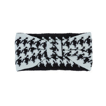 Load image into Gallery viewer, Houndstooth Bow Head Band