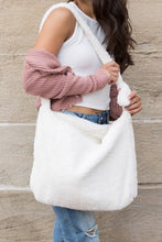 Load image into Gallery viewer, Boucle Sherpa Messenger Bag