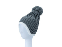 Load image into Gallery viewer, Cable Knit Ear Cover Beanie