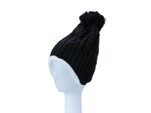 Load image into Gallery viewer, Cable Knit Ear Cover Beanie