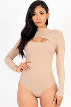 Load image into Gallery viewer, Front Cutout Long Sleeve Bodysuit