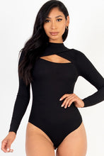 Load image into Gallery viewer, Front Cutout Long Sleeve Bodysuit