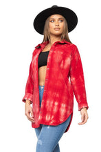 Load image into Gallery viewer, Corduroy Top in Red