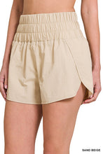Load image into Gallery viewer, Windbreaker Smocked Waistband Running Shorts