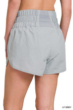 Load image into Gallery viewer, Windbreaker Smocked Waistband Running Shorts