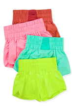 Load image into Gallery viewer, Windbreaker Smocked Waistband Running Shorts