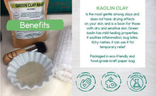 Load image into Gallery viewer, Green Clay Mask