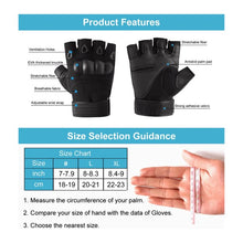 Load image into Gallery viewer, Tactical Military Fingerless Airsoft Gloves