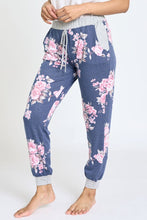Load image into Gallery viewer, Plus Floral Drawstring Jogger
