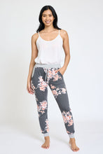 Load image into Gallery viewer, Plus Floral Drawstring Jogger