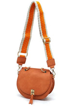 Load image into Gallery viewer, Fashion Flap Saddle Satchel Crossbody Bag