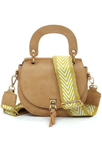 Load image into Gallery viewer, Fashion Flap Saddle Satchel Crossbody Bag