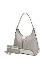 Load image into Gallery viewer, MKF Collection Graciela Color-Block Hobo by Mia k