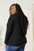Load image into Gallery viewer, 2 Colors - Double Take Seam Detail Round Neck Long Sleeve Top Ti Amo I love you