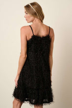 Load image into Gallery viewer, Mittoshop Feather Ruffle Hem Mini Cami Dress