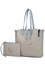 Load image into Gallery viewer, MKF Collection Juliana Oversize Tote & Wristlet