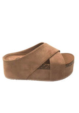 Load image into Gallery viewer, NINA Criss-Cross Straps Comfortable Cork Flatform Sandals