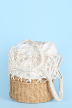 Load image into Gallery viewer, Knit Basket Bag