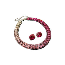 Load image into Gallery viewer, Earrings & Necklace Set -  Square Elegant High-grade Clavicle Chain & Earrings