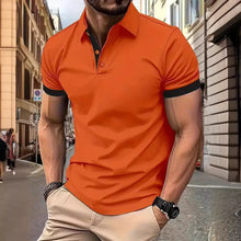 Load image into Gallery viewer, Men's Short Sleeve Business Shirt Summer Casual Polo Shirts