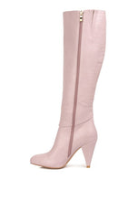 Load image into Gallery viewer, 3 Colors - Rum Rolls Calf Croco Heel Boots - Sizes 5-10 Ti Amo I love you