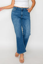 Load image into Gallery viewer, bytos Full Size Cat's Whiskers Mid Rise Ankle Jeans