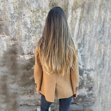 Load image into Gallery viewer, Womens Button Lapel Short Blazer Jacket Outwear