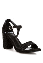 Load image into Gallery viewer, Navoli Rhinestones Embellished Sandals