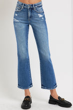 Load image into Gallery viewer, RISEN Full Size Tummy Control High Rise Crop Bootcut Jeans