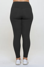 Load image into Gallery viewer, Yelete Full Size Fleece Lined High Waisted Leggings