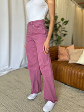 Load image into Gallery viewer, RFM Full Size High Rise Garment Dye Wide Leg Jeans