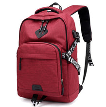 Load image into Gallery viewer, Laptop Backpack USB Charge Backpacks