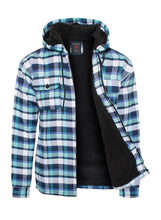 Load image into Gallery viewer, Men's Flannel Sherpa Lining Jacket