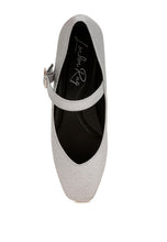 Load image into Gallery viewer, Herma Glitter Pin Buckle Ballerinas