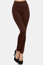 Load image into Gallery viewer, Yelete Full Size Seamless Fleece Lined Leggings